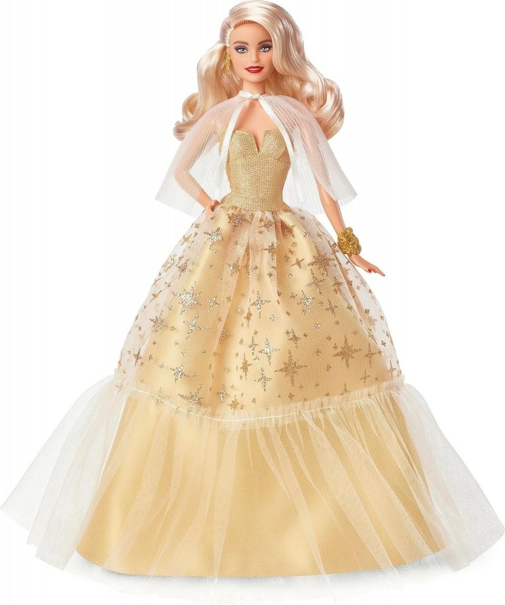 Kukull Barbie Signature Holiday Edition 2023, Mattel, HJX04, flokë të verdha