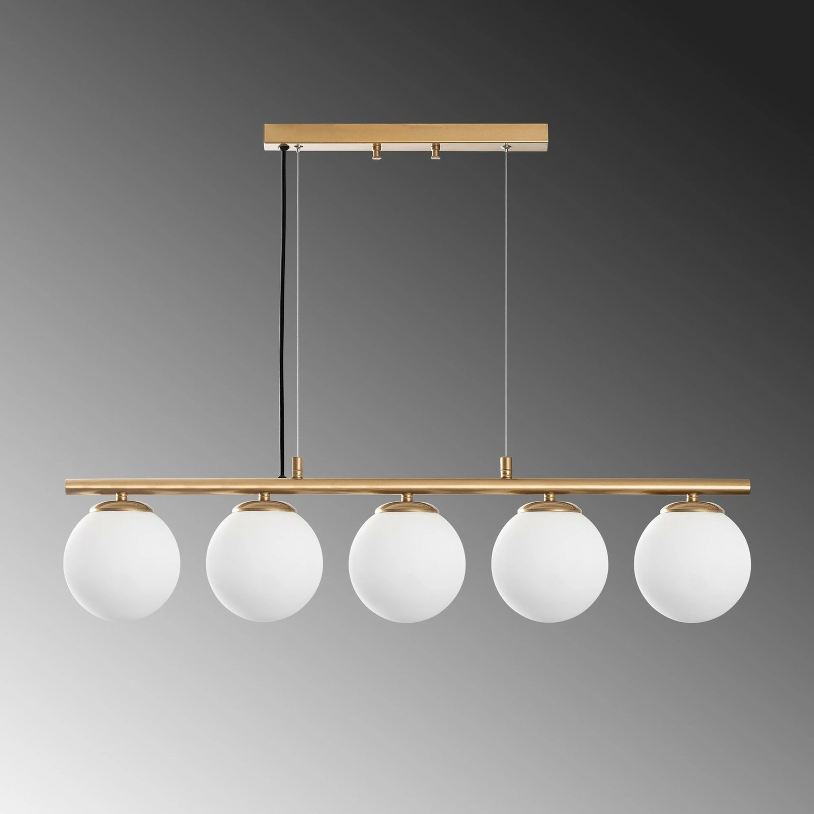 Llambadar Opviq, Dual, ngjyrë ari, 5 llampa