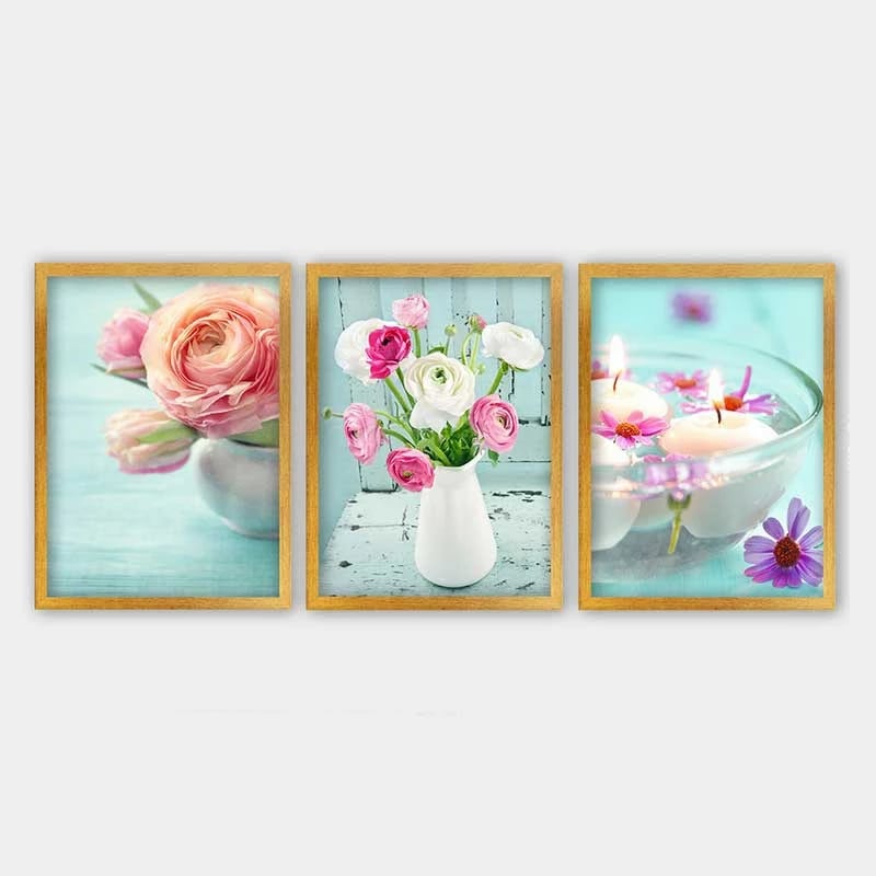 Pikturë dekorative me kornizë (3 copë), Wallity, 3AC_219025241_3545