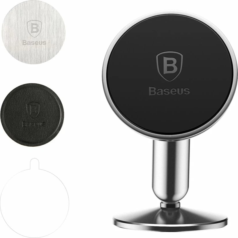 Mbajtës magnetik për telefon Baseus Bullet An On-board SUYZD-01, i zi