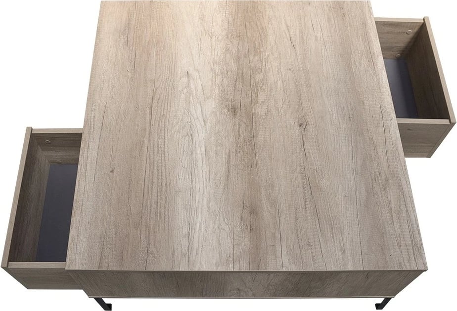 Tavolinë e ulët Hanah Home, ngjyrë taupe, Shp-660-Tt-1