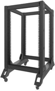 Rack i hapun Lanberg OR01-6818-B, 18U, 600x800mm, Çelik, Zi