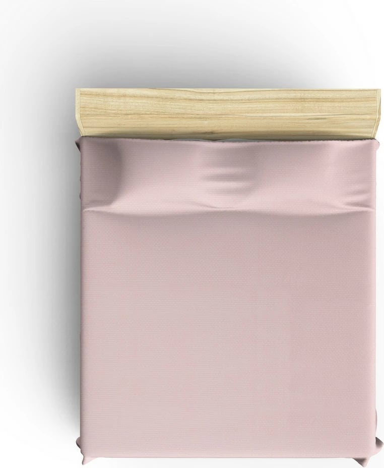 Përparëse shtrati Double Pique, ngjyrë salmon, Fresno, 240x250cm