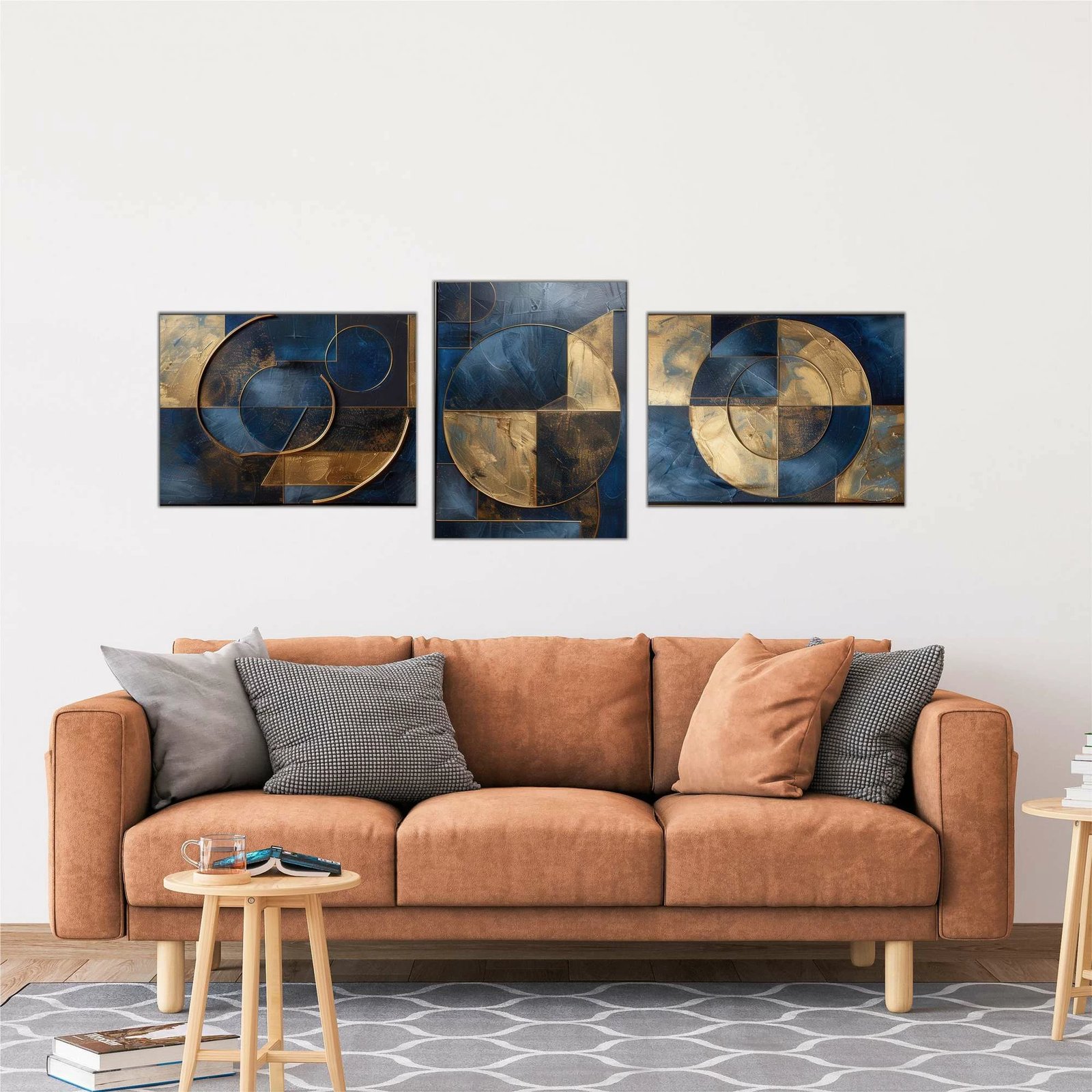 Pikturë dekorative MDF (3 copë), Wallity, shumëngjyrëshe, Mdf - 00110