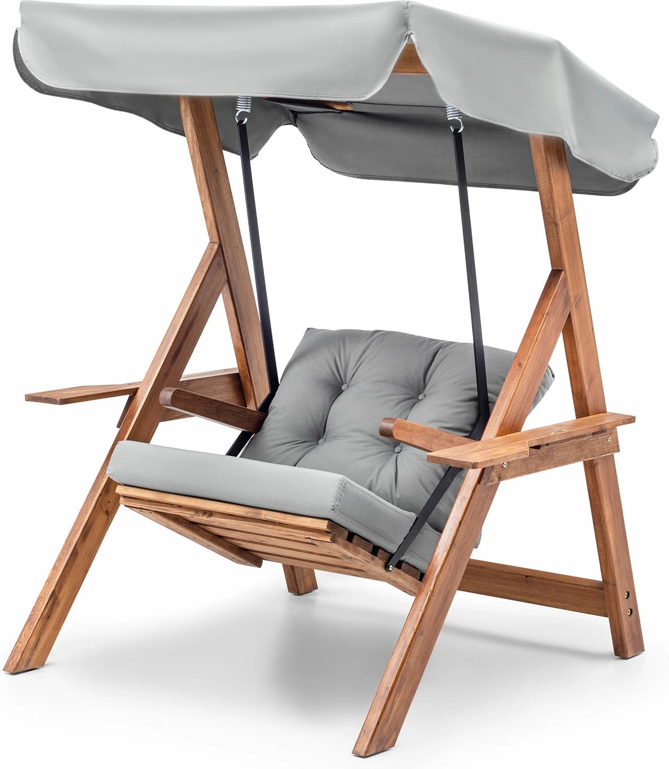 Karrige lëkundëse për kopsht, ngjyrë gri, Galata Swing S1 Karrige lëkundëse për kopsht, ngjyrë gri, Galata Swing S1