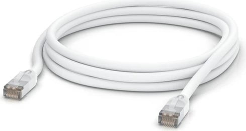 Kabllo rrjeti Ubiquiti UACC-Cable-Patch-Outdoor-3M-W, Cat5e, 3m, e bardhë