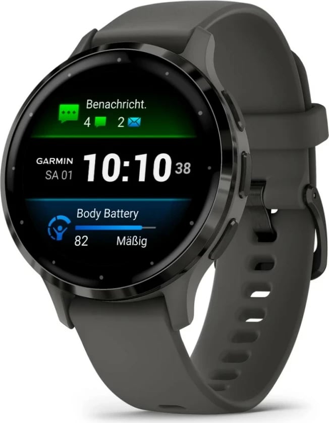 Smartwatch Garmin Venu 3S, AMOLED, 1.2", GPS, Gri