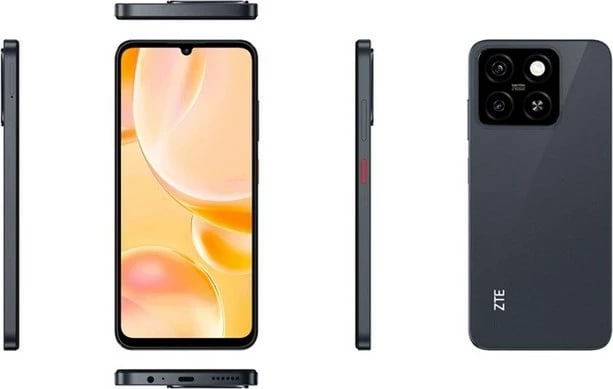 Celular ZTE Blade A55, 6.75", 4/128 GB, Android 14, Starry Black