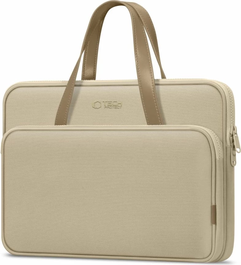 Mbështjellës laptopi Tech-Protect, 13-14 inç, Bezhe