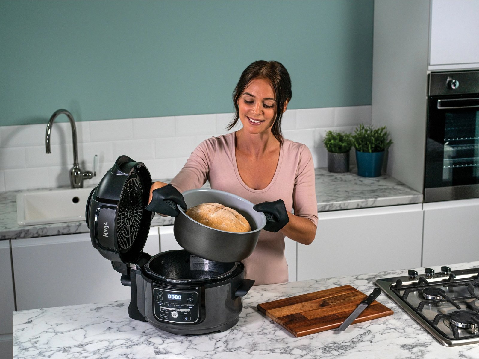 Pajisje kuzhine Ninja OP100EU, 4.7 L, 1460 W, Ngjyrë e zezë