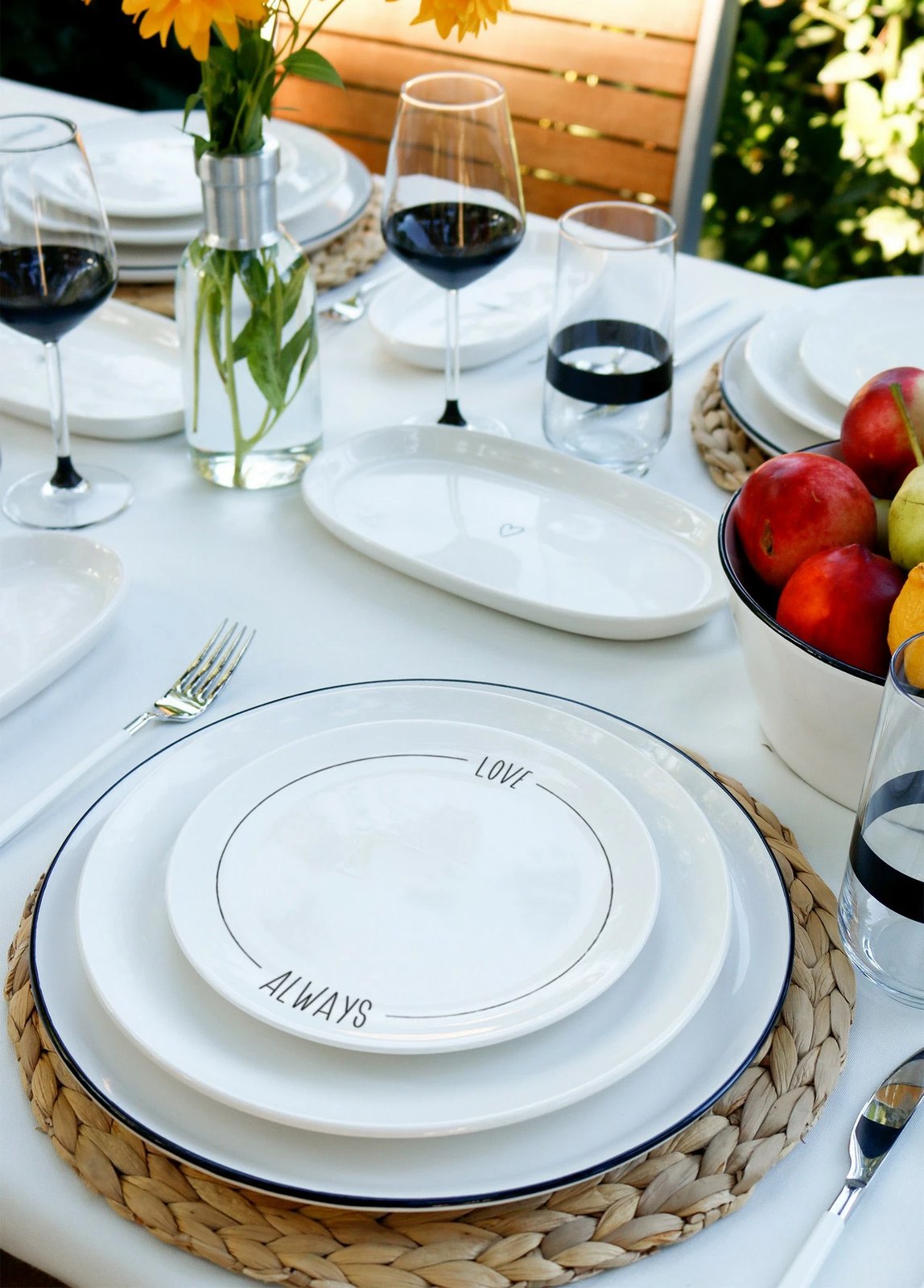 Set pjatash ëmbëlsirash qeramike (6 copë), Hermia, DLY001