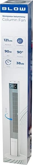 Ventilator kolonë BLOW XXL 90W, i bardhë