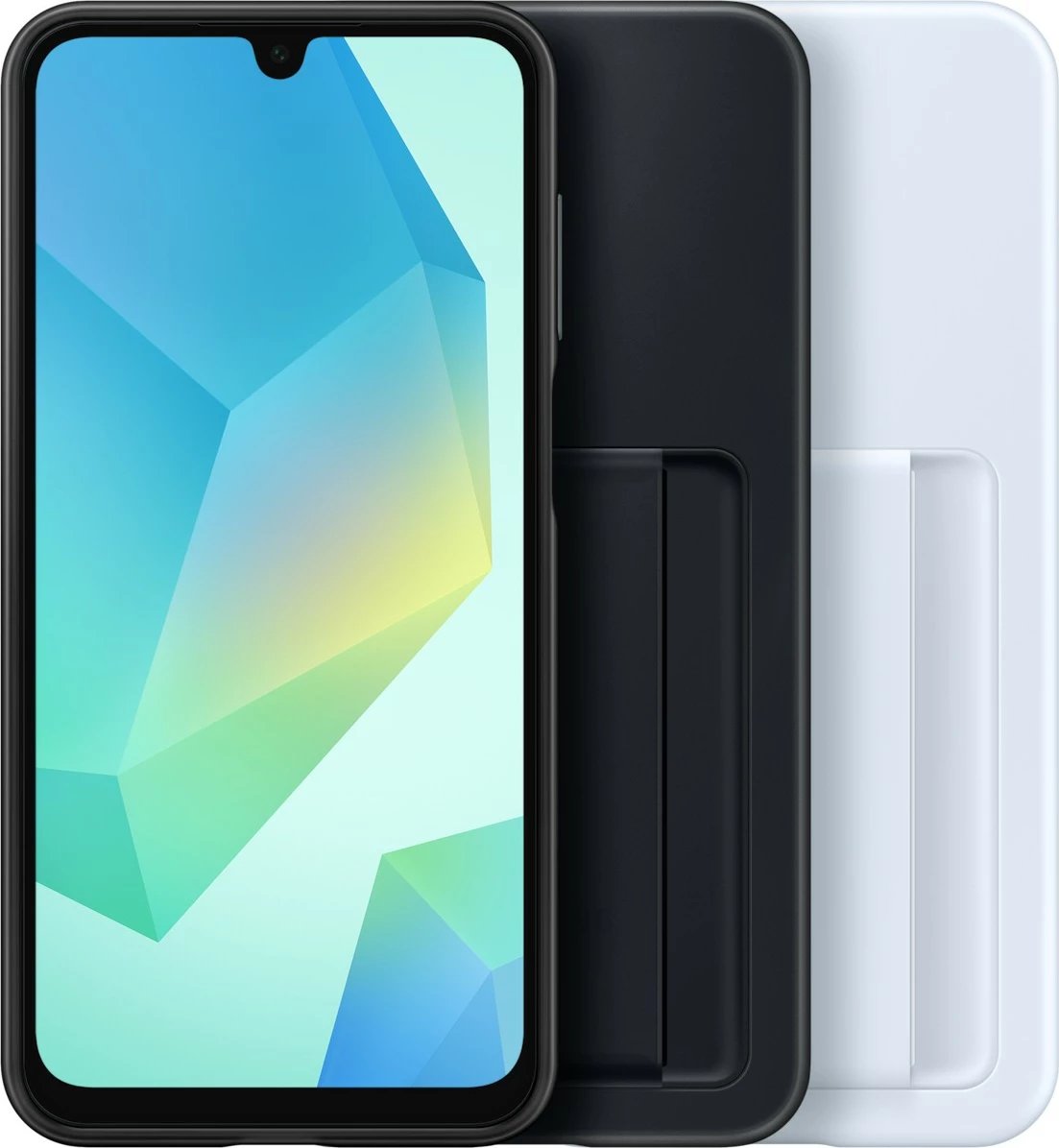 Mbështjellës Samsung Galaxy A16 5G, me vend për kartë, i zi