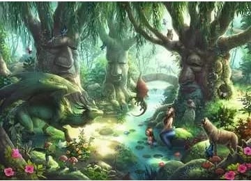 Puzzle Ravensburger Exit Puzzle Kids Der magische Wald 368 pjesë