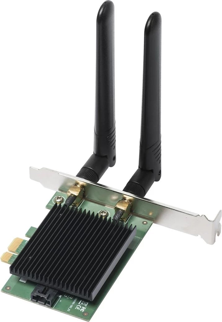 Kartë rrjeti Edimax EW-7833AXP, PCI Express, Dual-band, E zezë