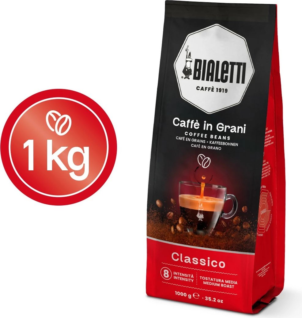 Kafe në kokërr Bialetti Esperto Grani Classico 1kg