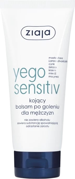 Balsam pas rruajtjes për meshkuj Ziaja Yego Sensitiv 75ml