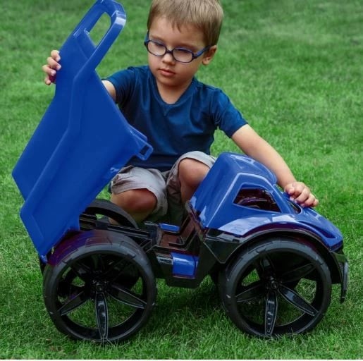 Kamion lodër Wader Maximus 64020, plastikë, i kaltër navy/zi