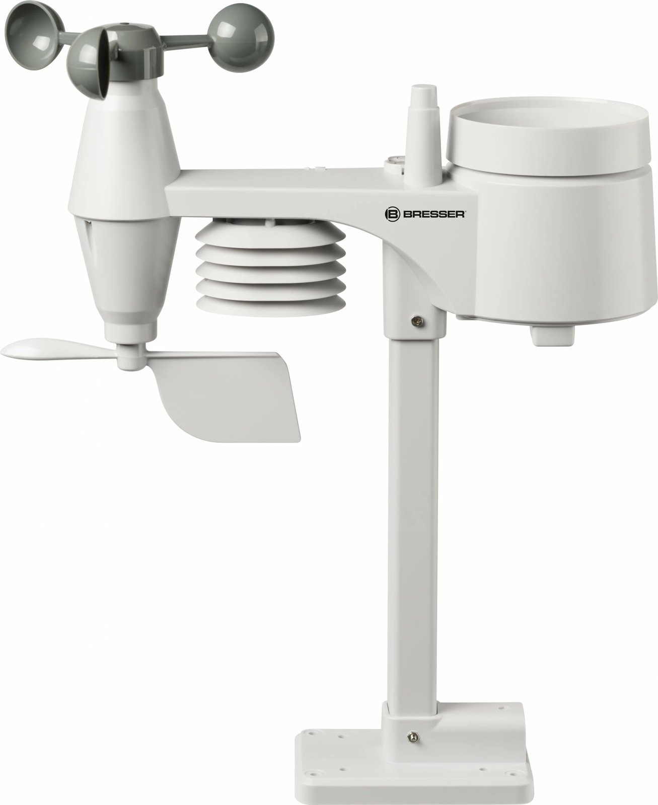 Stacion moti Bresser Wetter Center 5-in-1 Comfort, ekran me ngjyra