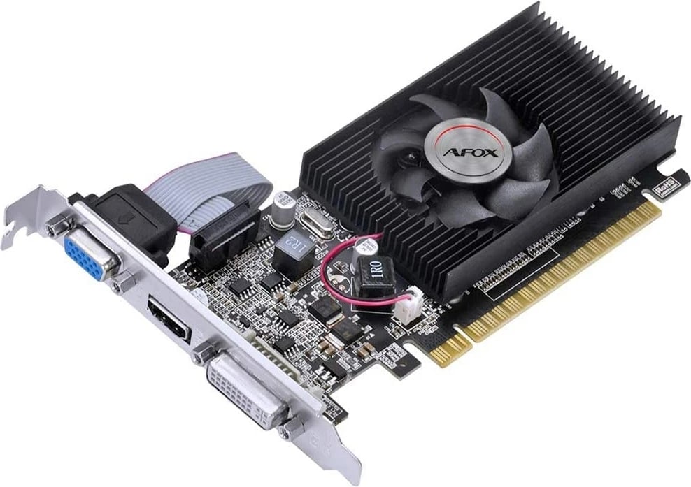 Kartë Grafike AFOX Geforce GT210, 512MB DDR3, DVI HDMI VGA LP AF210-512D3L3-V2