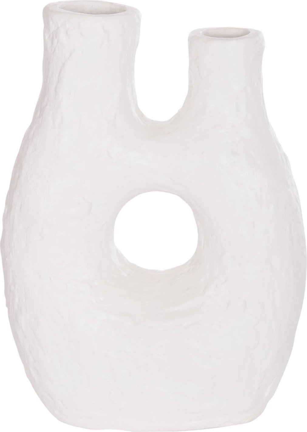 Vazo dekorative tavoline NAMENTIS, terrakotë, ngjyrë e bardhë, FH4665.02L, 27x13.5x37cm Vazo dekorative tavoline NAMENTIS, terrakotë, ngjyrë e bardhë, FH4665.02L, 27x13.5x37cm