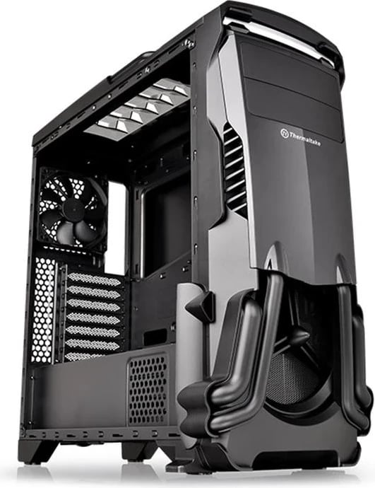 Kasë Thermaltake Versa N24, e zezë