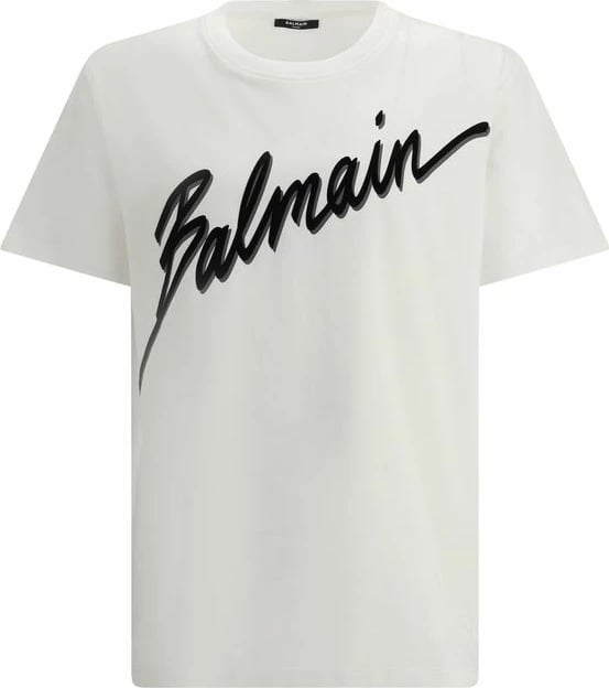 Maicë për meshkuj Balmain, e bardhë