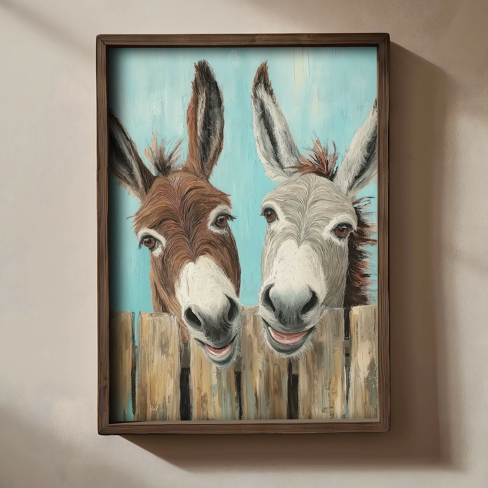 Pikturë dekorative me kornizë MDF, Wallity, TUN036-L, shumëngjyrëshe, 35x47x2 cm