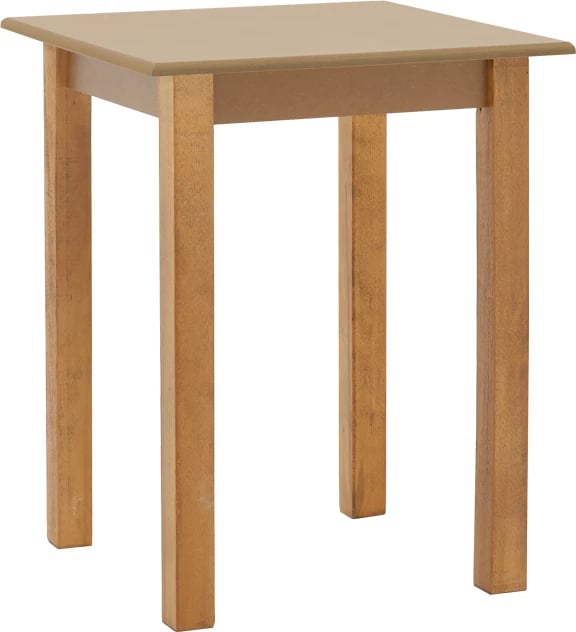 Tavolinë Zolenio dru ahu me sipërfaqe MDF, ngjyrë arre, 60x60x76cm