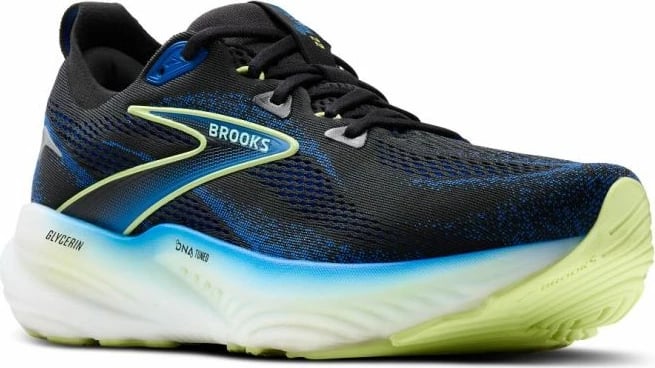 Atlete vrapimi për meshkuj Brooks, të zeza dhe kaltër