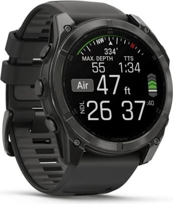 Smartwatch Garmin Fenix 8, 51 mm, 32 GB, AMOLED, Titan, i zi