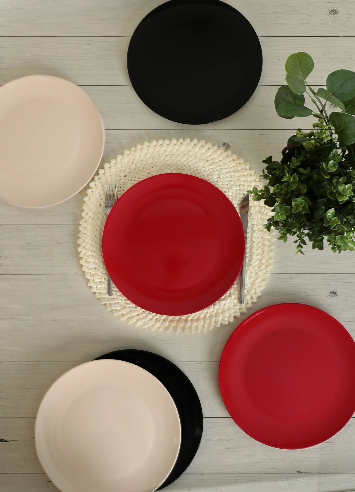 Set pjatash shërbimi (6 copë), Hermia Concept, shumëngjyrëshe, X0001382500000000000000000