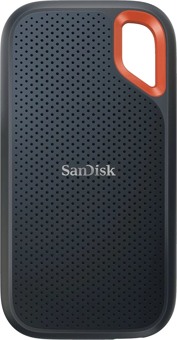 SSD portabël SanDisk Extreme, 4 TB, USB Type-C, 3.2 Gen 2, 1050 MB/s, Mbrojtje me fjalëkalim, Blu