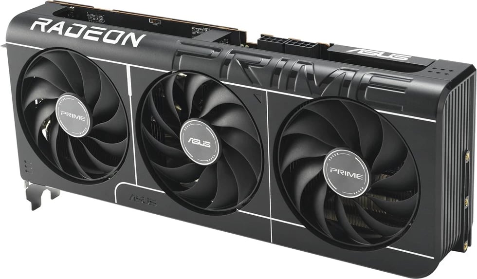 Kartelë grafike ASUS Prime RX9070 O16G, AMD Radeon RX 9070, 16 GB GDDR6, E zezë