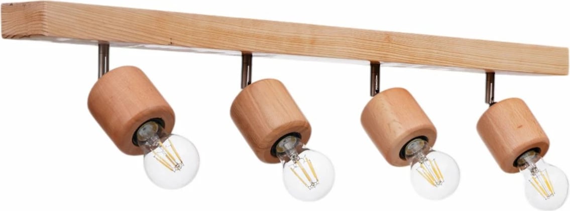 Llambë tavani prej druri, Opviq 9005-4, ngjyrë lisi