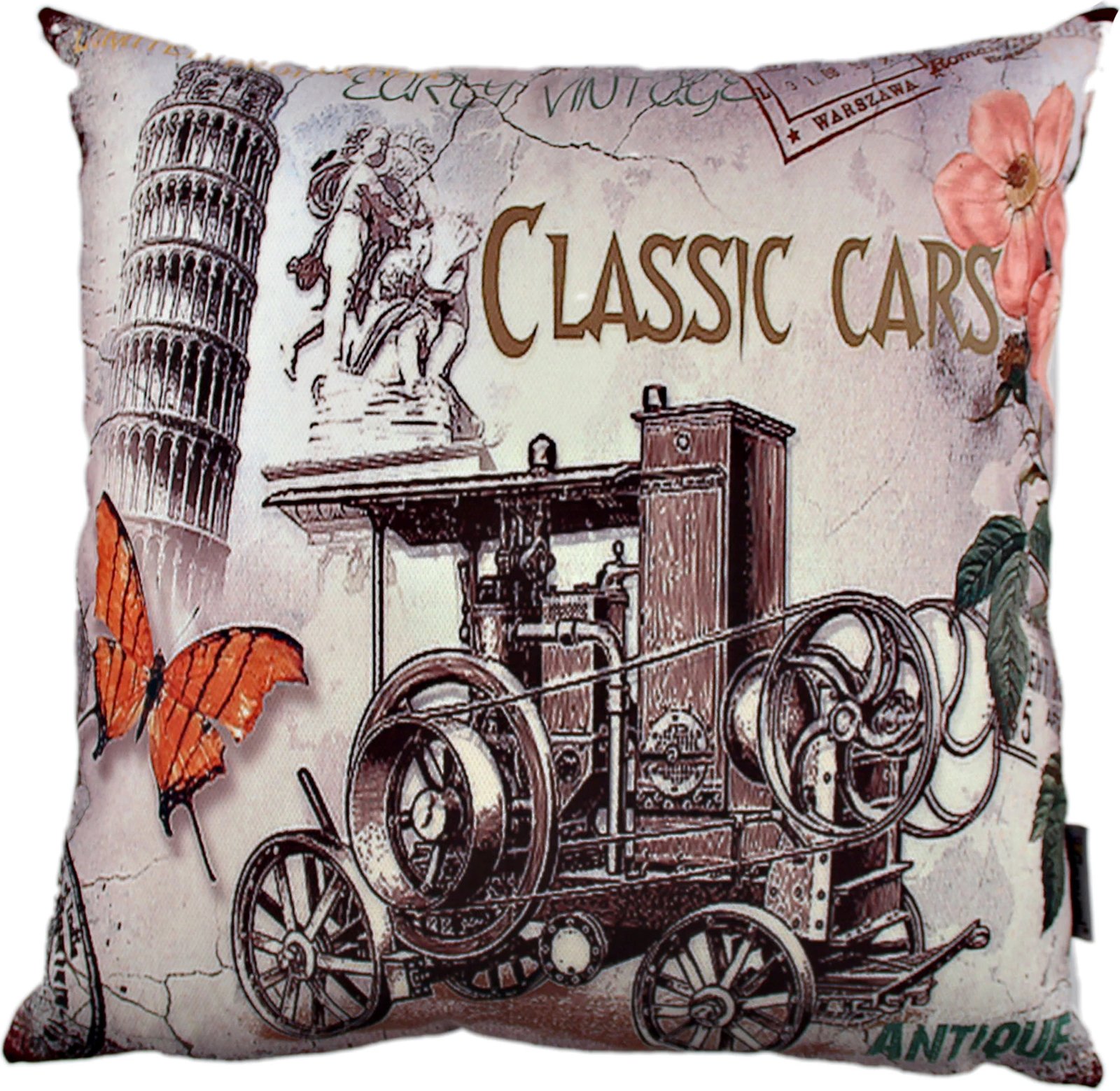 Jastëk dekorativ Evila Originals, shumëngjyrësh, A10800, 43x43cm