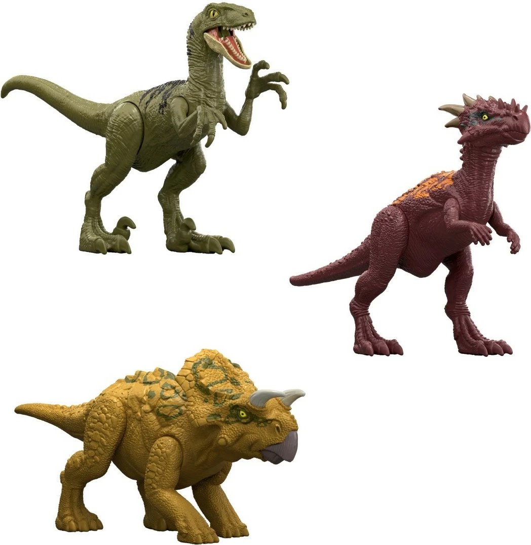 Figurinë aksioni Jurassic World Dino Reveal, Mattel JDC52, plastikë, shumëngjyrëshe, 1 copë
