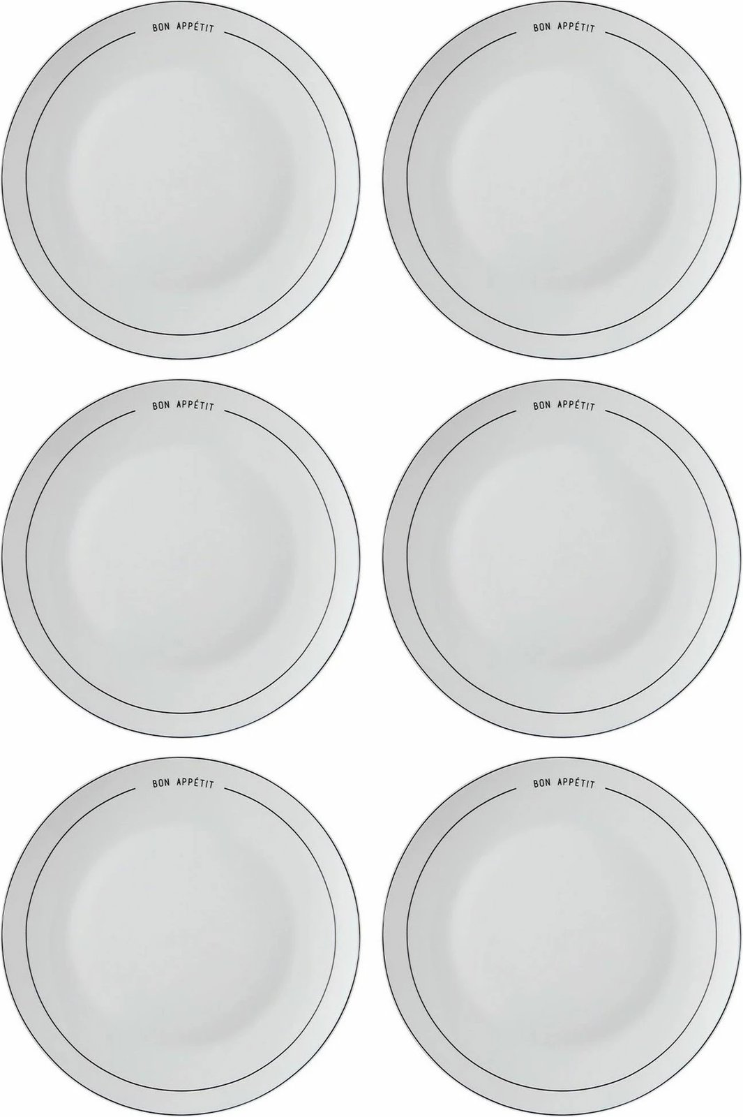 Set pjatash shërbimi (6 copë), Hermia, DNR0076