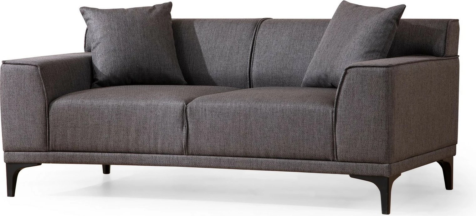 Divan dy ulës Petra 2, ngjyrë antracit