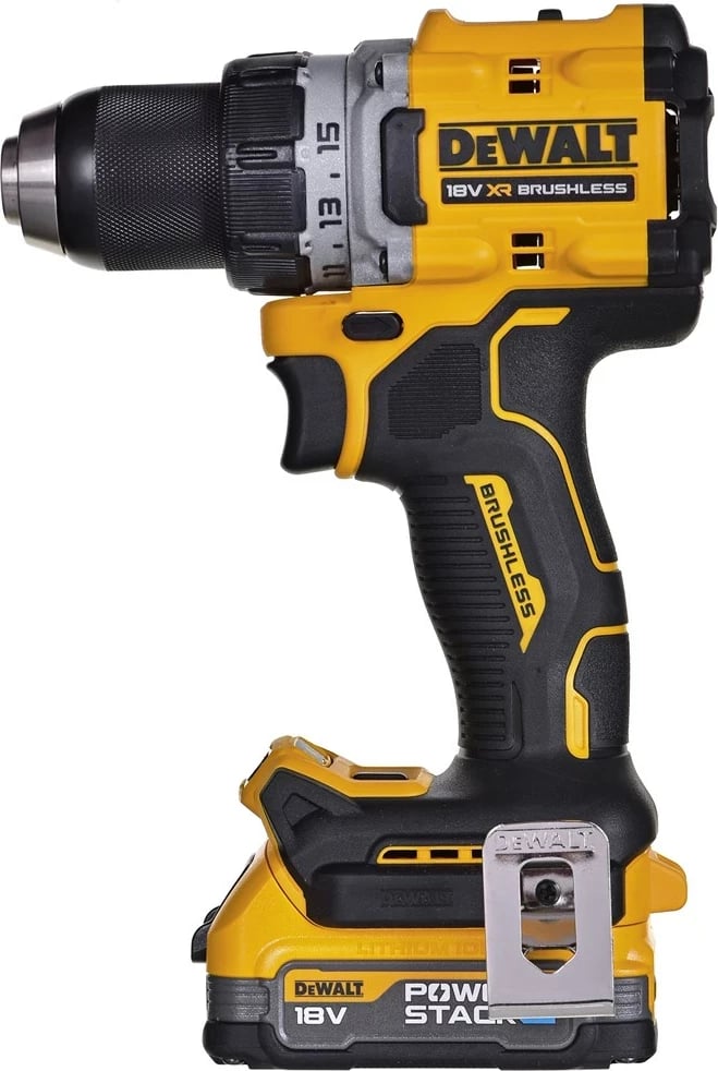 Makineri DeWalt DCD800E1T, 18V XR, 1x1.7AH, Verdhë