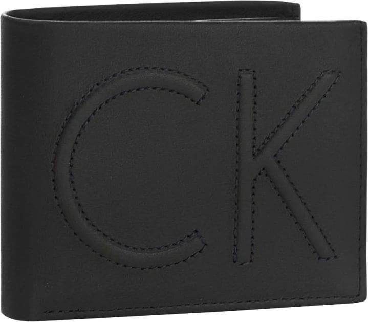 Portofol për meshkuj Calvin Klein, i zi