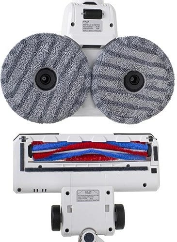 Fshesë elektrike vertikale 2-në-1 Adler AD 7064, pa qese, 2000 mAh, 350 W, e bardhë