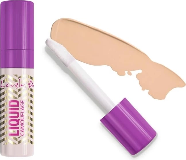 Korrektor për femra Lovely Liquid Camouflage Highly Covering Face Concealer 02, 8ml