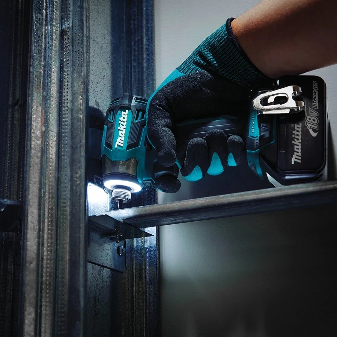 Makinë goditëse Makita DTD173Z, 18V, 3600 RPM, Li-Ion, Zezë/Kaltër