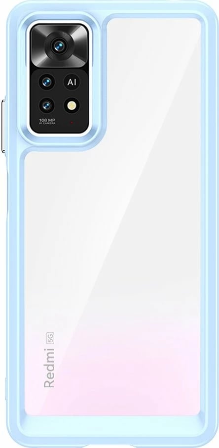 Mbështjellës Hurtel Outer Space Case për Xiaomi Poco X5 5G / Redmi Note 12 5G, kaltër