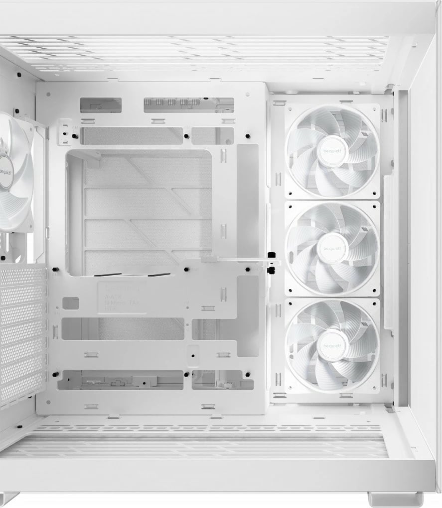 Kasë, be quiet!, Light Base 600 LX BGW68, Midi Tower ATX/mATX/Mini ITX, 4x120mm ARGB, xham i kalitur, e bardhë