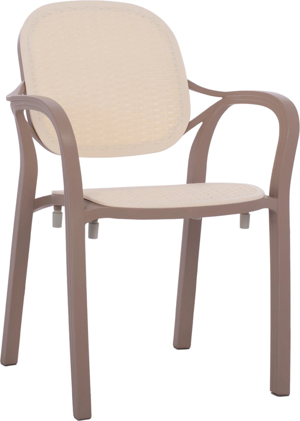 Karrige polipropileni KHEM FH5820.02 kapuçino-bezhë 57x57x83H cm