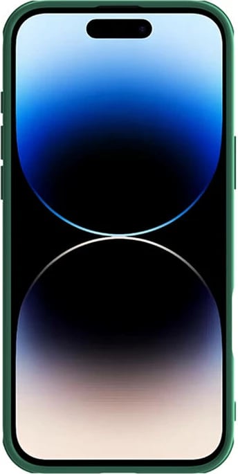 Mbështjellës Nillkin CamShield Pro për iPhone 16 Pro Max, i gjelbër