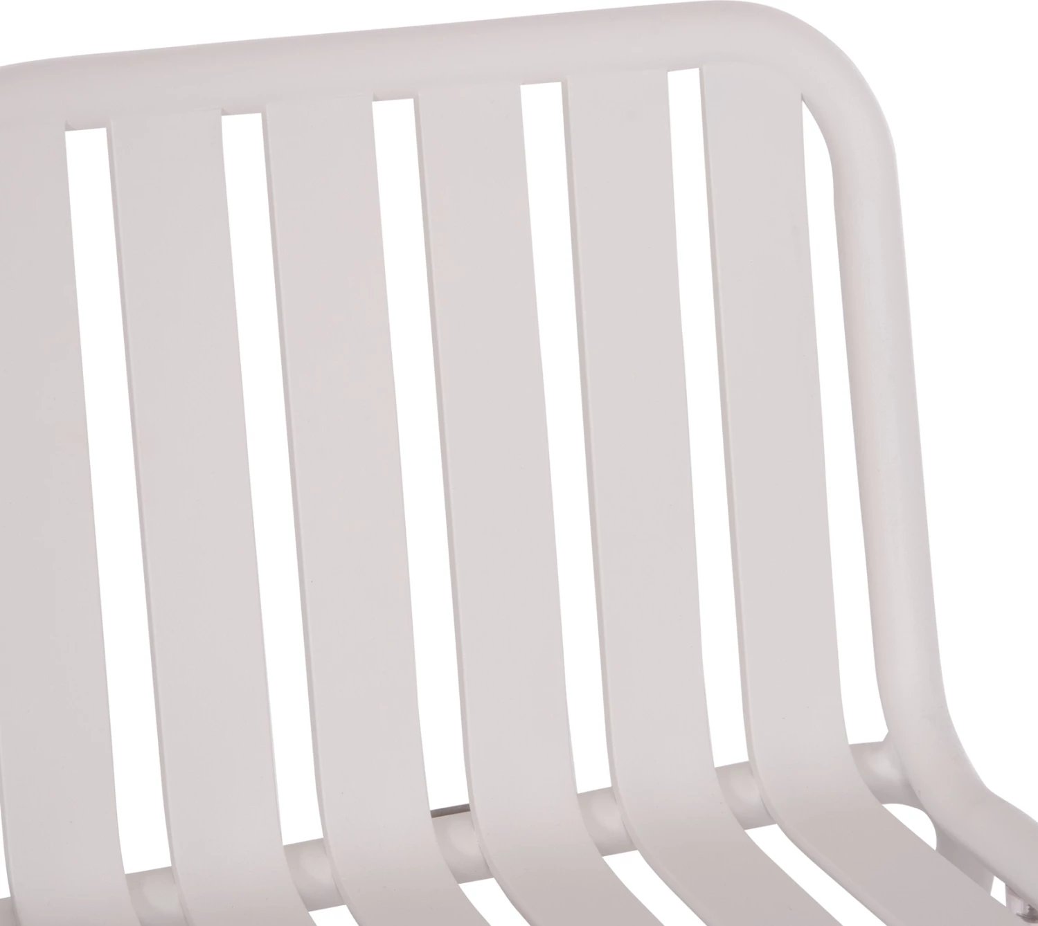 Karrige për bar alumini RACHEL, ngjyrë e bardhë, FH6341.02, 47x56.5x98.5cm