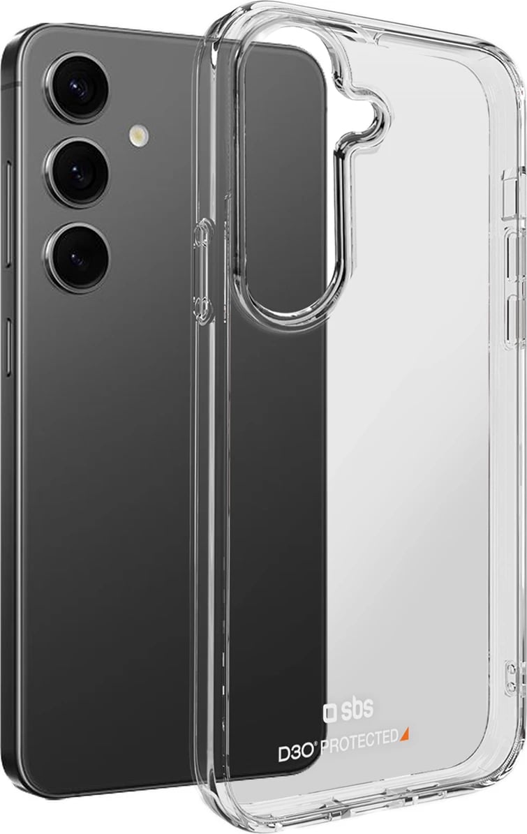 Mbështjellës SBS D3O për Samsung Galaxy S24+, Transparent